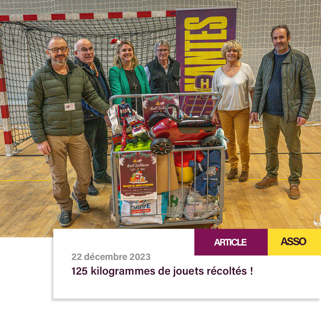 125 kilogrammes de jouets récoltés !