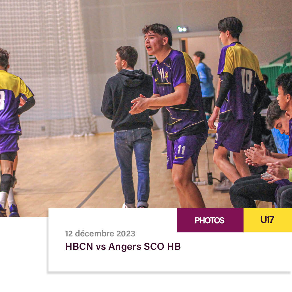 U17 : HBCN vs Angers SCO HB