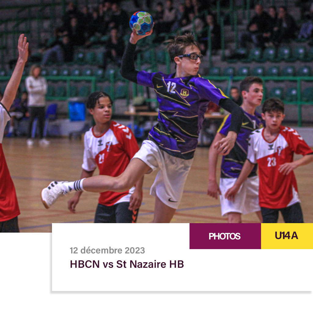 U14 : HBCN vs St Nazaire HB