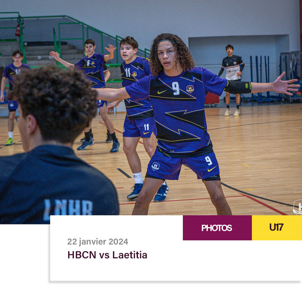 U17 : HBCN vs Laetitia