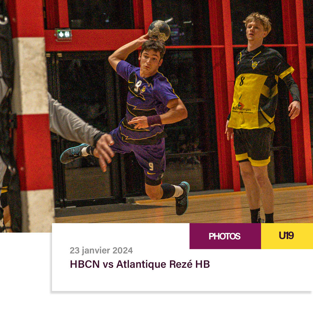U19 : HBCN vs Atl. Rezé HB
