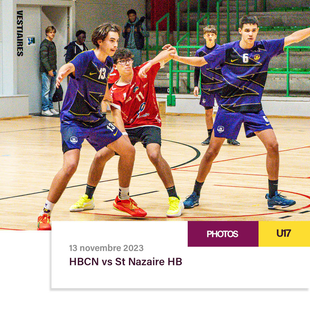 U17 : HBCN vs St Nazaire