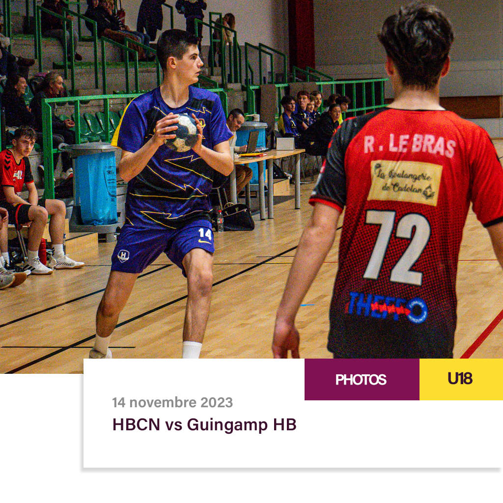 U18 : HBCN vs Guingamp HB