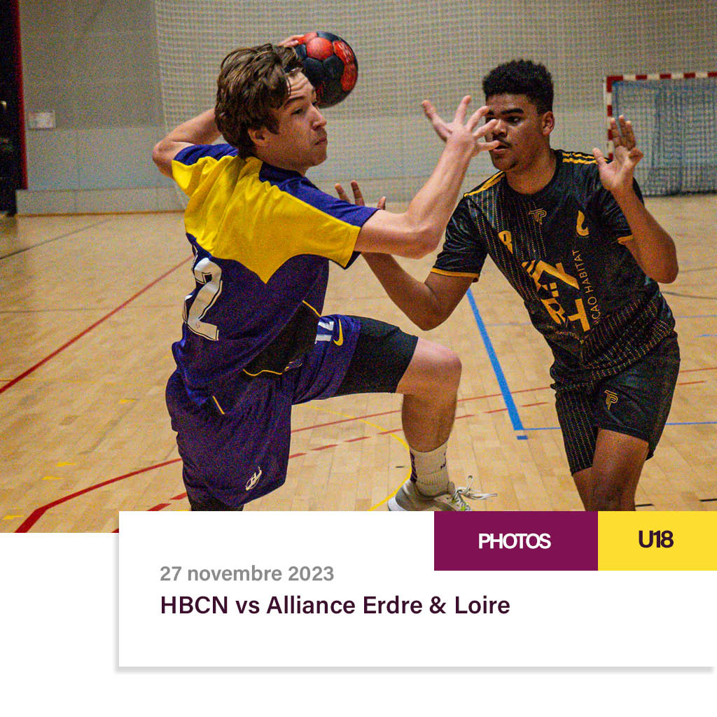 U18 : HBCN vs Alliance Erdre & Loire